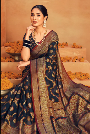Elegant Saree Collection at Creations World Kalyani